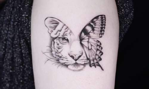 cat tattoo