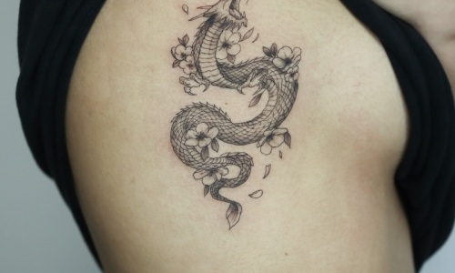 Fine Line Dragon